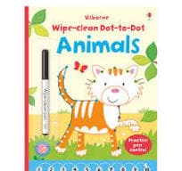Wipe Clean Dot To Dot Animals resmi